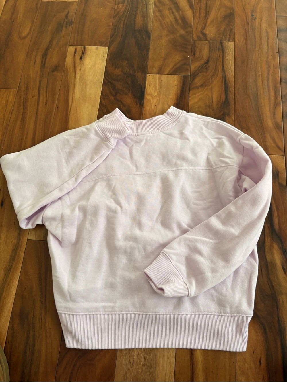 a new day Lavender Crewneck Sweatshirt